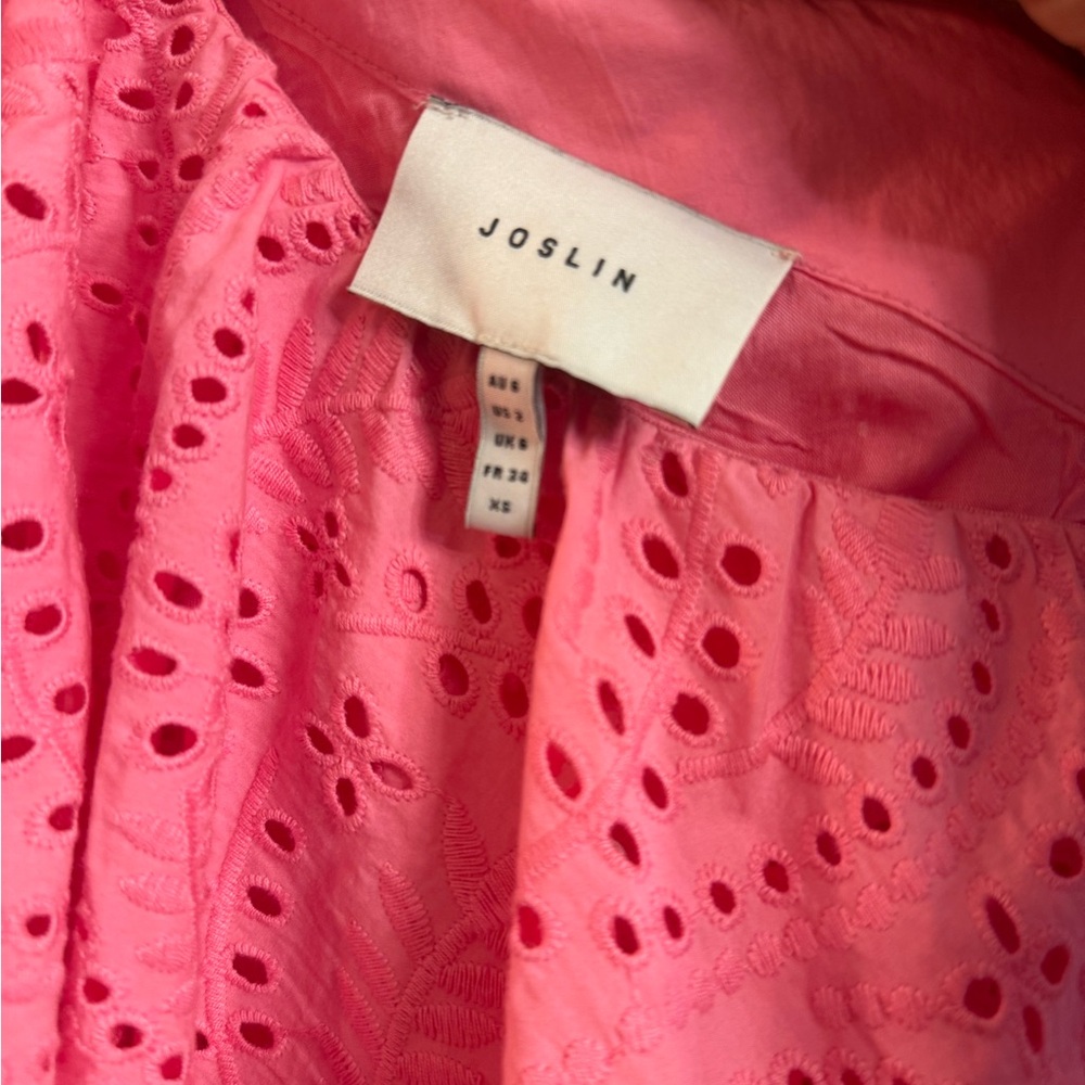 Chic One-Shoulder Pink Ruffle Dress - Picture 8 of 9